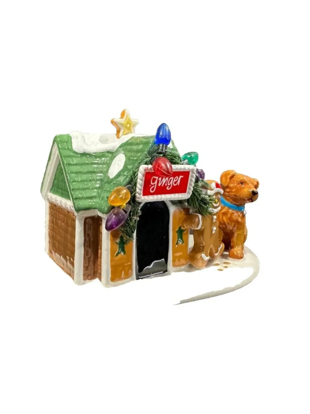 Department 56 Dog Ginger's House Snow Village 799966 Christmas Accessory NIB